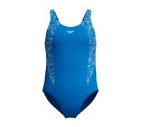 Speedo HyperBoom Splice Muscleback Maillot de Bain pour Fille, Lagoon Blue, 5-6 années
