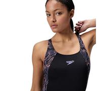 Speedo HyperBoom Splice Muscleback Maillot de Bain Une Pièce pour Femme, Bright Peach, 42