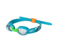Speedo Infant Illusion Lunettes de natation Mixte Enfant, Azure/Fluo Vert/Fluo Orange, Taille Unique