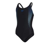 Speedo Junior Girl's Plastisol Placement Muscleback Swimsuit