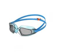 Speedo Junior Hydropulse Swimming Goggle | Comfortable Fit | Adjustable Design | Anti-Fog | Anti-Leak, Pool Blue/Mango/Light Smoke, One Size