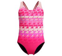 Speedo - Kid's Digital Placement Spliceashback - Maillot de bain - 128 - margarita pink / glassy pink