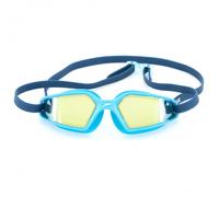 Speedo - Kid's Hydropulse Mirror - Lunettes de natation - navy / blue bay / gold yellow