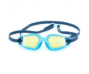 Speedo - Kid's Hydropulse Mirror - Lunettes de natation - navy / blue bay / gold yellow