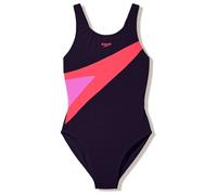 Speedo - Kid's Hyperboom Butterfly Back Swimsuit - Maillot de bain - 140 - anthracite / post it pink / neon jelly