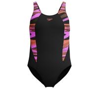 Speedo Hyperboom Splice Muscleback Swimsuit Noir 7-8 Years Fille