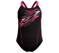 Speedo Medley Logo Medalist Swimsuit Noir 13-14 Years Fille