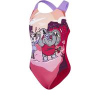 Speedo Kids' One Piece Swimsuit Rose 6-9 mois Female