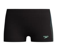 Speedo - Kid's Plastisol Placement Aquashort - Short de bain - 128 - anthracite / alfalfa green