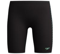 Speedo - Kid's Plastisol Placement Jammer - Short de bain - 152 - anthracite / alfalfa green