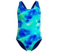 Speedo - Kid's Print Splashback One Piece - Maillot de bain - 164 - mayan blue/deep sapphire