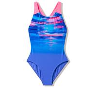 Speedo - Kid's Print Splashback Swimsuit - Maillot de bain - 176 - moonlight lavender / hope
