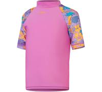 Speedo Kids' Short-Sleeve Rash Vest Violet 9-10 (M) Female