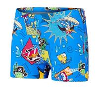 Speedo Learn to Swim Digital Allove Aquashort, Bleu, 104 Garçon