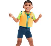 Speedo Learn To Swim Float Vest Oran/Aquar/Noir 2-4 ans Unisex