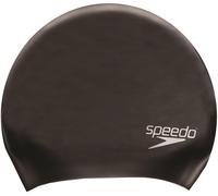 Speedo Long Hair Cap Noir Taille unique Unisex