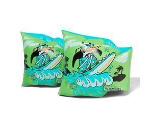 Speedo - LTS Character Printed Armbands - Brassards piscine Green / Blue - 2 - 6 ans
