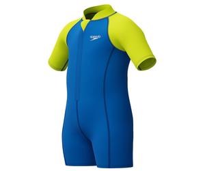 Speedo lts neoprene suit infant boys blue/green 6-9 mois