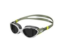 Speedo Lunettes de natation Biofuse 2.0 pour femme adulte, vert campagnard/blanc, taille unique