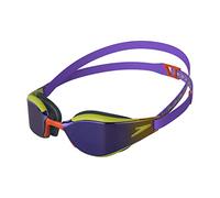 Speedo Lunettes de Natation Fastskin Hyper Elite à Effet Miroir Unisexe pour Adulte, Violet/Vert