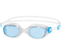 Speedo - Lunettes de natation "Futura Classic" pour hommes/femmes unisexe CS1884 (taille unique) (Transparent/Bleu)