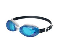 Speedo Lunettes de Natation Jet 2,0, Natation, Vision Améliorée Lunettes de Natation pour Mixte Adulte, Bleu Bondi/Blanc/Gris Anthracite, Taille unique