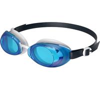 Speedo - Lunettes de natation "Jet 2.0" pour hommes/femmes unisexe RD3766 (Taille unique) (Bleu/Blanc/Charbon de bois)