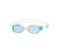 Speedo Lunettes De Natation Unisexe Futura Classic, Transparent/Bleu