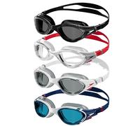 Speedo Lunettes de natation Biofuse 2.0 Unisexe Adulte Mer Piscine Blanc Bleu