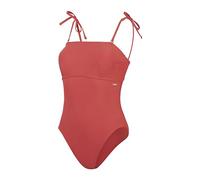 Speedo Maillot de Bain 1 Pièce Effet Galbant Bandeau, Vêtement Sculptant, Maillot de Bain pour la Plage et Les Vacances Maillot de Bain pour Femme, Poussière Spatiale, 44