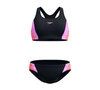 Speedo Maillot de bain Eco Colourblock Splice 2P 2.0 Femme Noir - Nos maillots de bain 2 pièces femmes 32