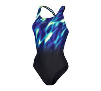 Speedo Maillot de bain Eco+ Placement Digital Powerback Femme Bleu - Notre sélection de maillots de bain 1 pièce femmes 38