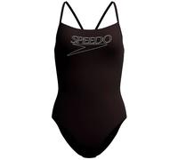 Speedo - Women's Endurance+ Logo Thin Strap One Piece - Maillot de bain - 36 - anthracite