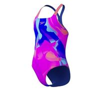 Speedo Maillot de bain pour fille avec dos nageur Motif cobalt Pop Taille 15-16 ans, Cobalt Pop, 15-16 ans