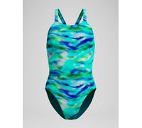 Speedo Maillot de bain Speedo Leaderback imprimé sur l'ensemble