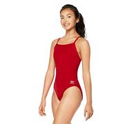 Speedo Maillot de Course Endurance + Solide Flyback Training Suit, Femme, 819016-600, Rouge foncé, 36