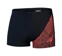 Speedo Medley Logo Aquashort Black Red - Boxer Homme Natation - Taille Maillot de Bain - 85