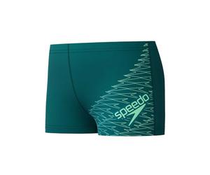 Speedo Medley Logo Aquashort pour Garçon, Deep Emerald - Alfalfa Green, 15-16 années