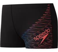 Speedo - Kid's Medley Logo Aquashort - Short de bain - 176 - anthracite / neon coral