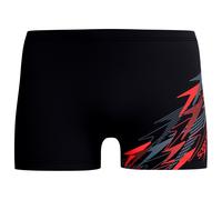 Speedo - Medley Logo Aquashort - Short de bain - 8 - anthracite / high risk red