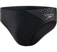 Speedo Medley Logo Brief Mens Noir/Gris 26 (3XS) Male
