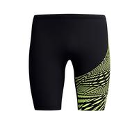 Speedo Medley Logo Jammer pour Homme, Black/Hyper Yellow, 30