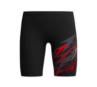 Speedo Medley Logo Jammers de Natation pour Garçon, Noir, 15-16 Années
