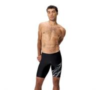 Speedo – Maillot de bain natation homme Medley Logo Jammer Noir/Rouge 90 C