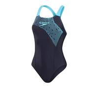 Speedo Medley Logo Maillot de Bain 1 pièce pour Femme | Classics | Maillot de Bain Style médaillé (Lot de 1)