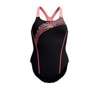 Speedo Medley Logo Maillot de Bain, Orange, 28 Femme