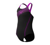 Speedo Medley Medalist Maillot de bain pour fille avec logo Diva Taille 9-10 ans, Diva, 9-10 ans