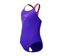 Speedo Medley Logo Swimsuit Bleu 13-14 Years Filles