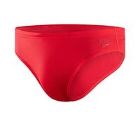 Speedo Men's Essential Eco Endurance+ 7cm Swimming Briefs| Chlorine Resistant | Recycled Fabric | Swim Fitness | Training | Holiday, Fed Red, 40