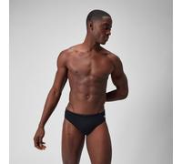 Speedo Men's Essential Eco Endurance+ 7cm Swimming Briefs| Chlorine Resistant | Recycled Fabric | Swim Fitness | Training | Holiday, Black, 34